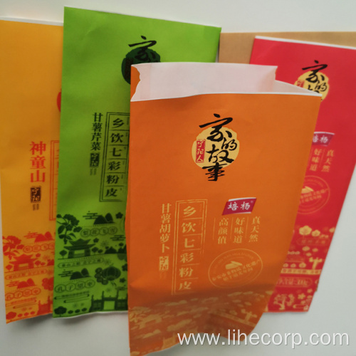 Color Printed Food Grade Coated Paper Bag